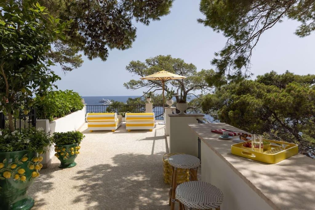 Exceptionnel Pieds Dans L'Eau Capri Exterior photo